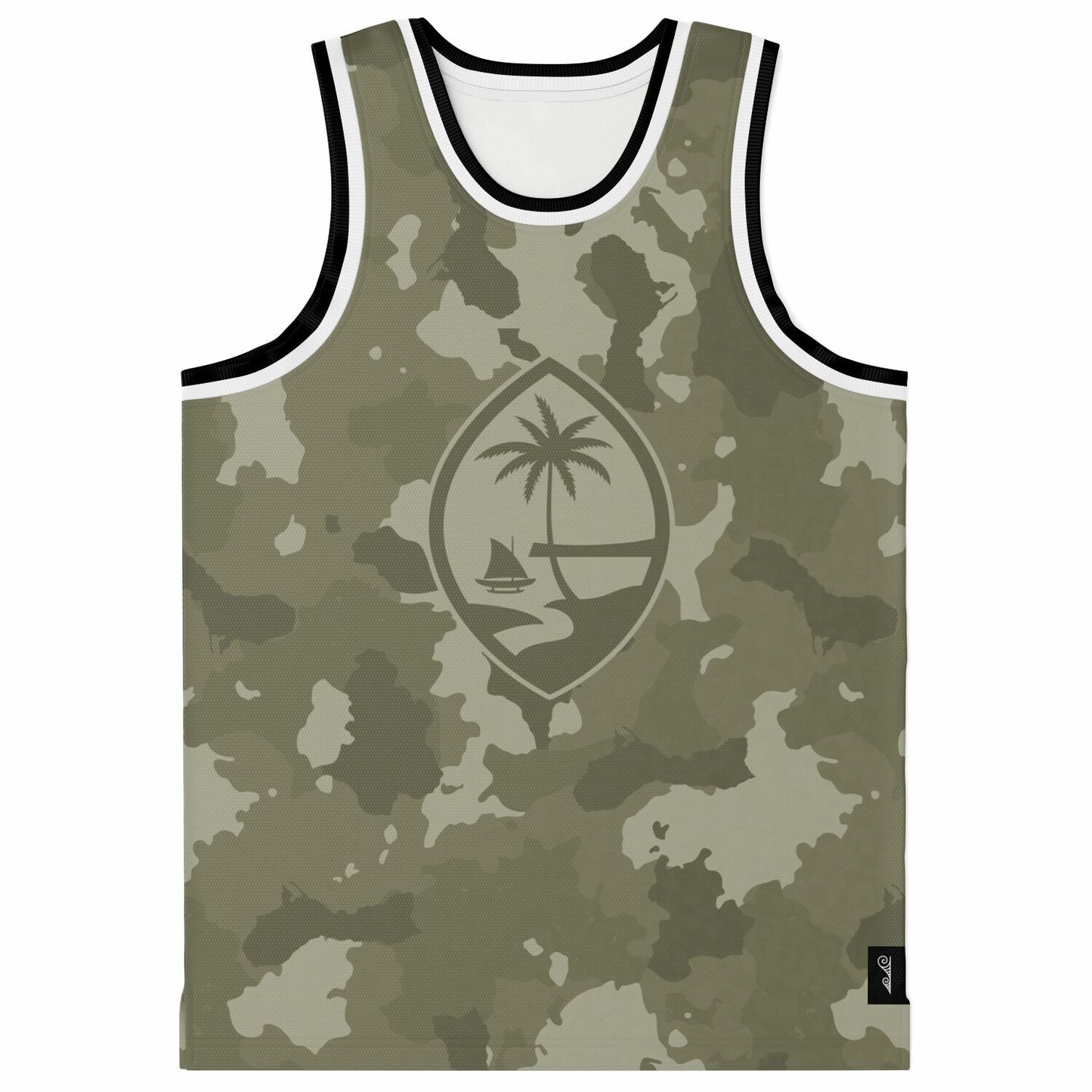 Guam Camo Basketball Jersey