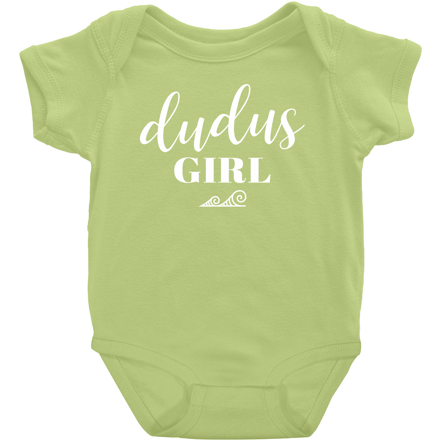 Dudus Girl Chamorro Guam CNMI Baby One Piece Bodysuit