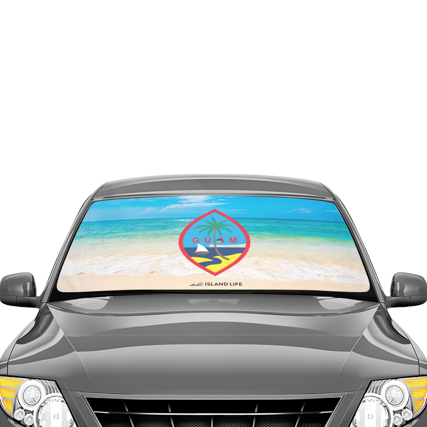 Guam Beach Car Sun Shade Umbrella