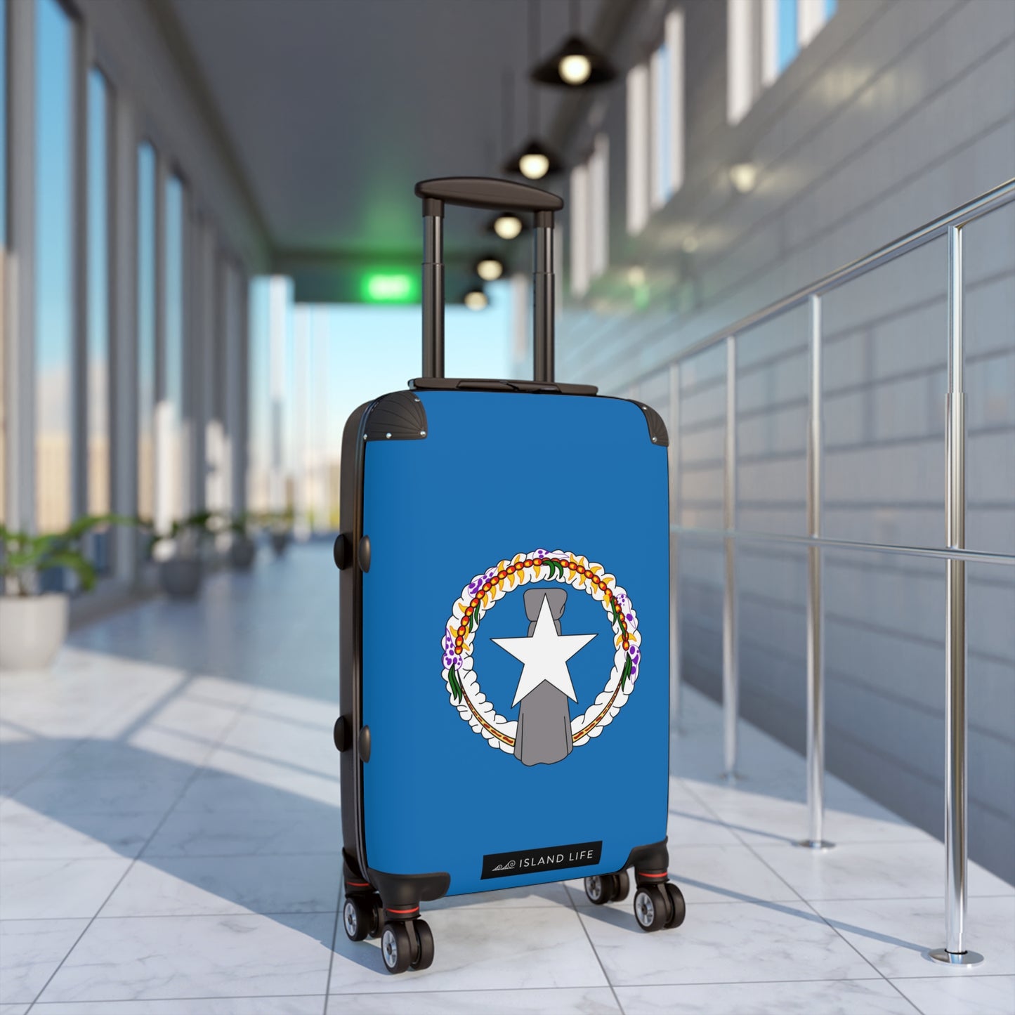 CNMI Flag Carry On Cabin Suitcase