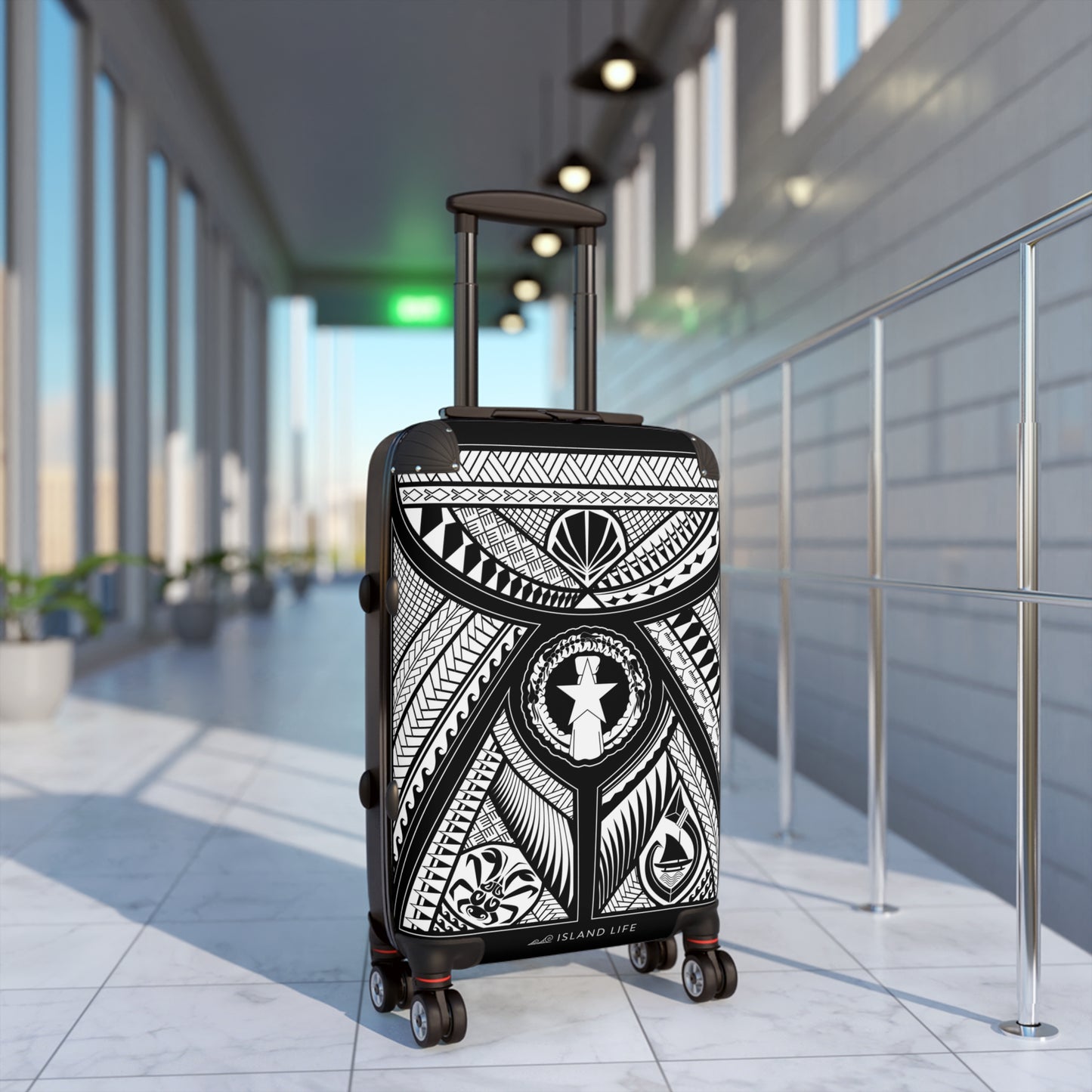 CNMI Marianas Tribal Carry On Cabin Suitcase