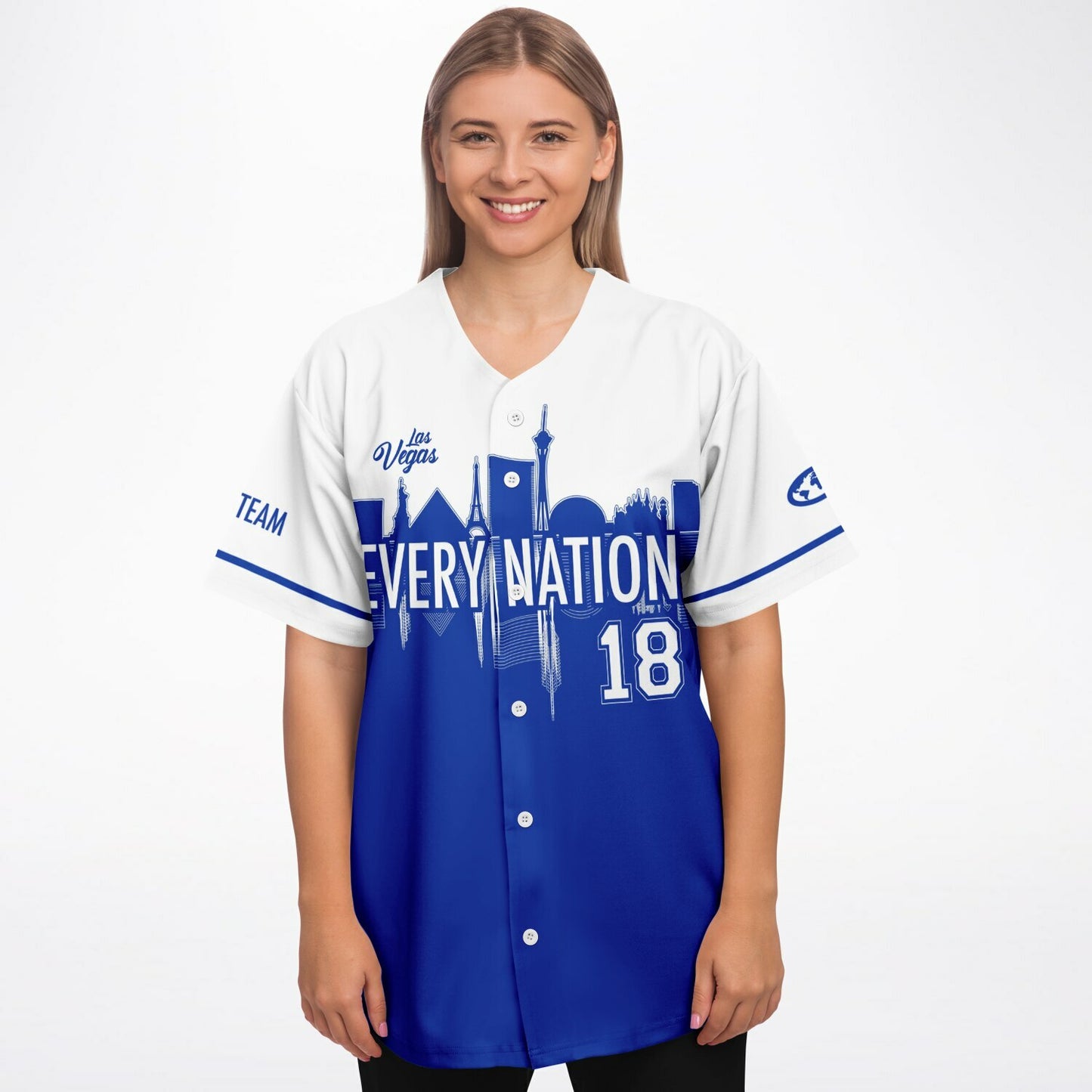 Every Nation Las Vegas Welcome Baseball Jersey
