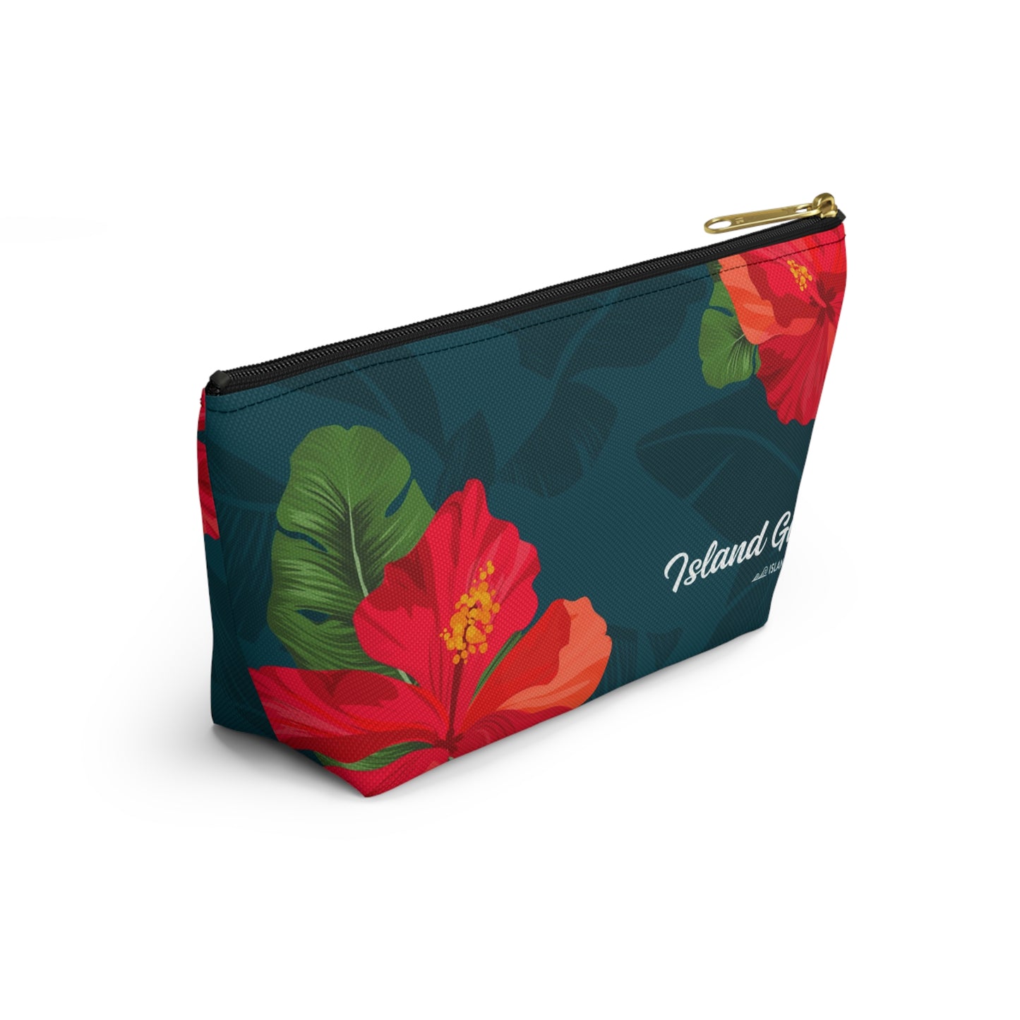 Island Girl Teal Accessory Pouch
