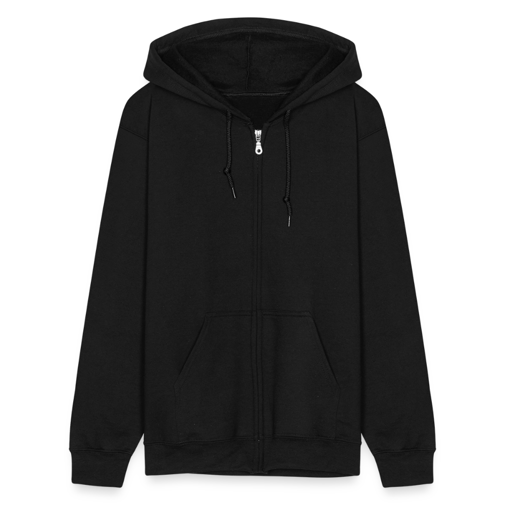 Guam Philippines Tribal Unisex Adult Zip Hoodie - black