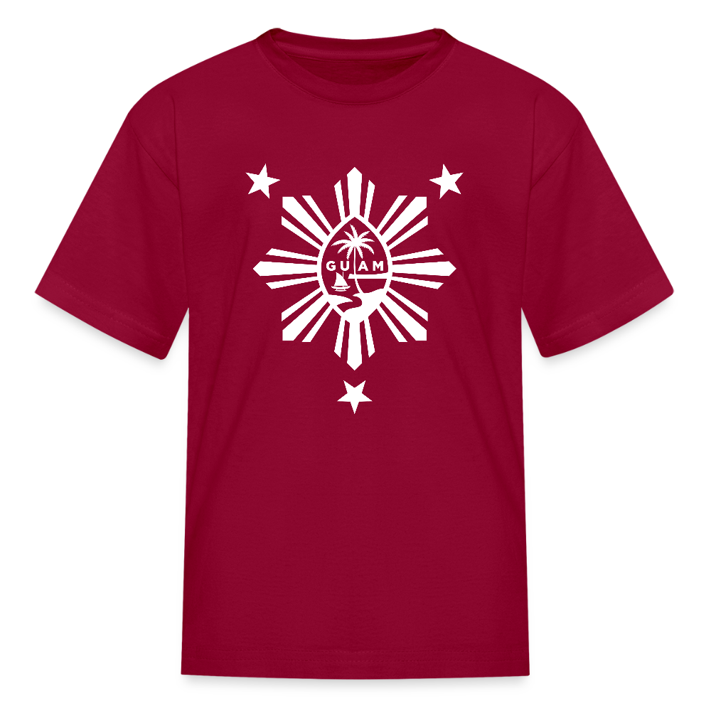 Guam Philippines Youth Kids' T-Shirt - dark red