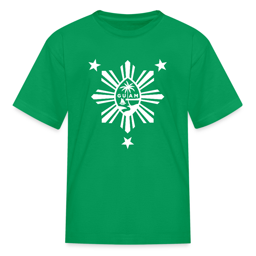 Guam Philippines Youth Kids' T-Shirt - kelly green