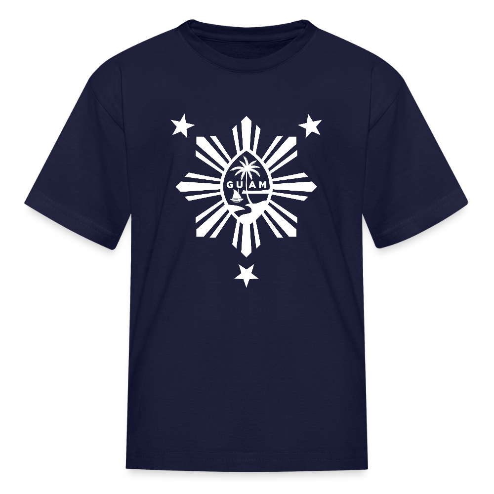 Guam Philippines Youth Kids' T-Shirt - navy