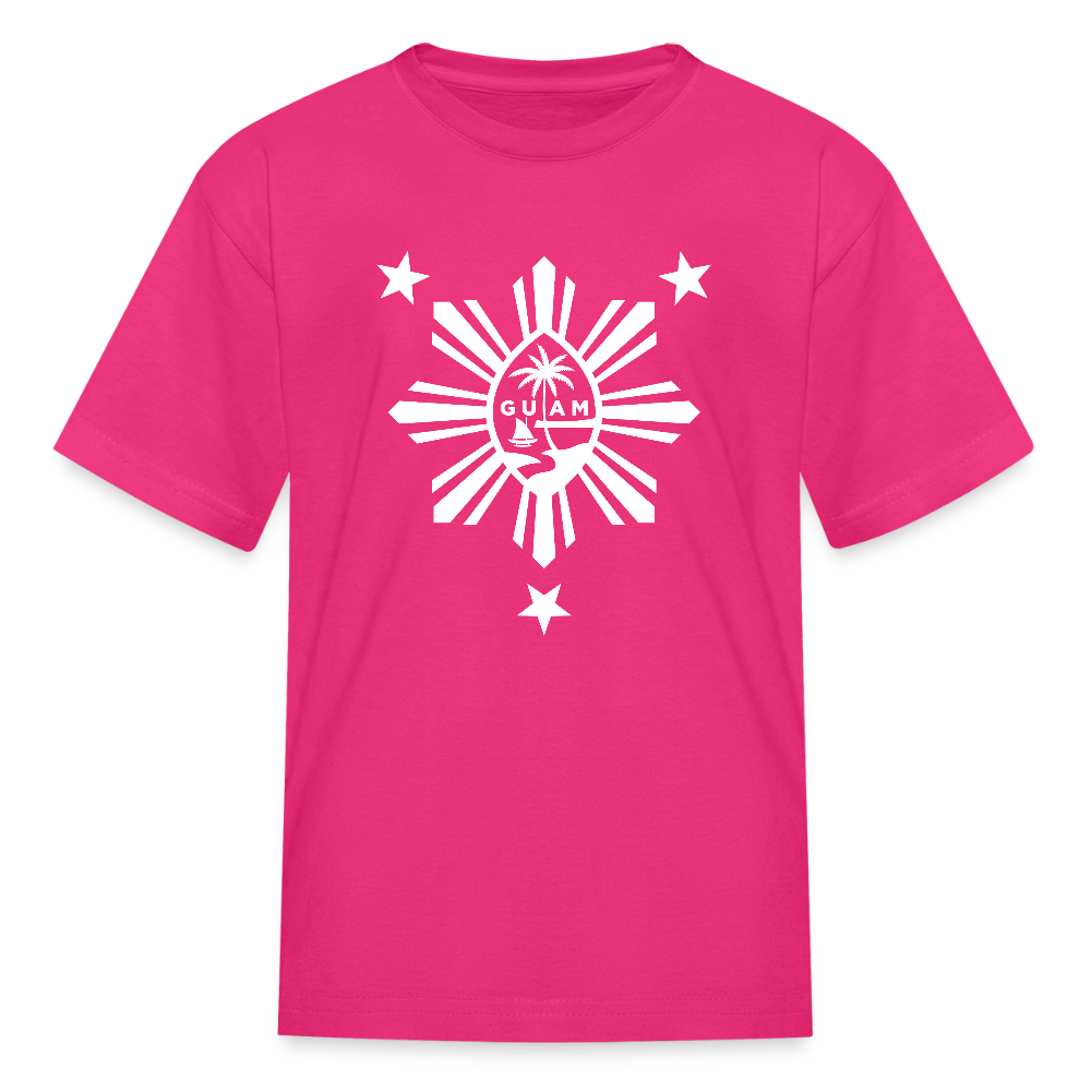 Guam Philippines Youth Kids' T-Shirt - fuchsia