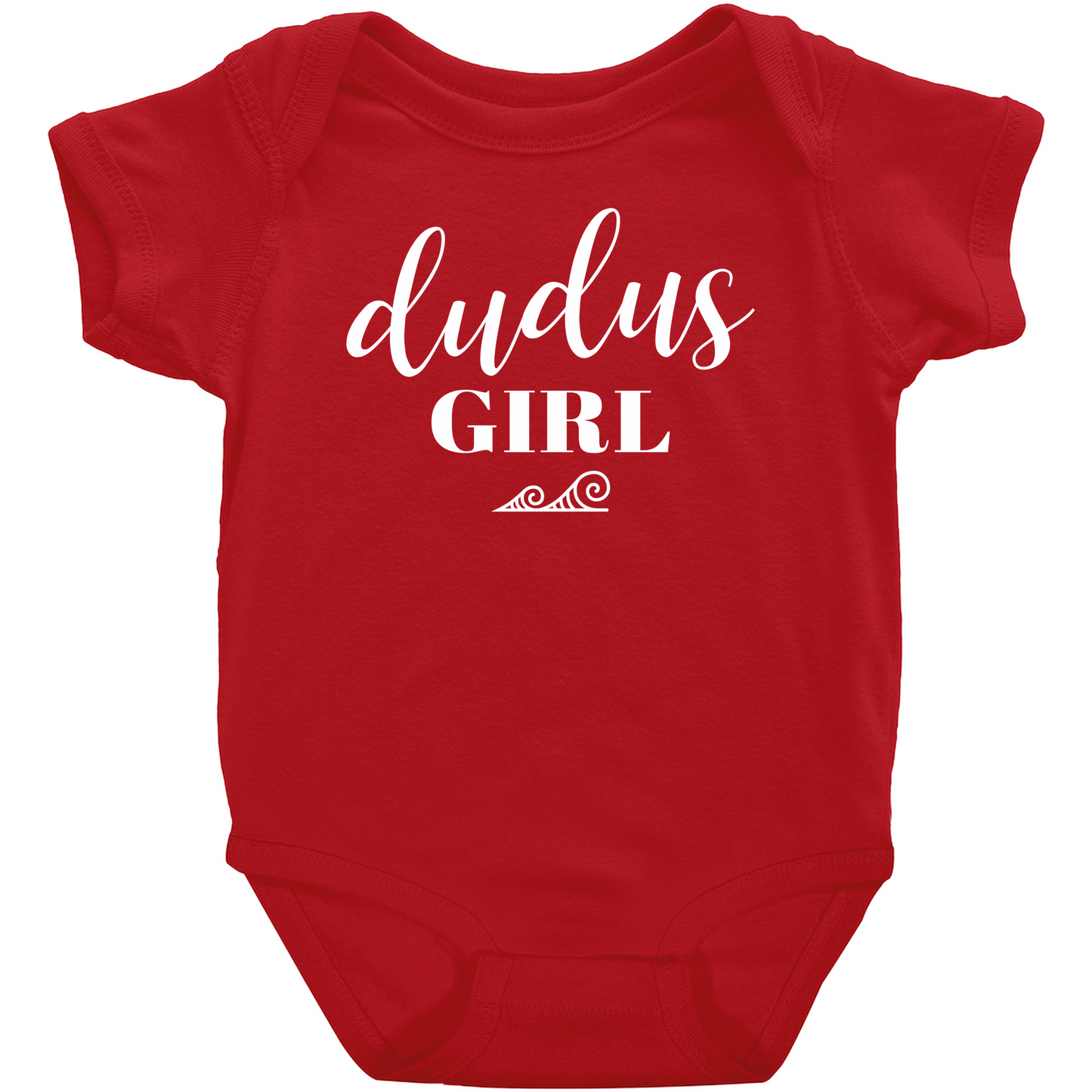 Dudus Girl Chamorro Guam CNMI Baby One Piece Bodysuit