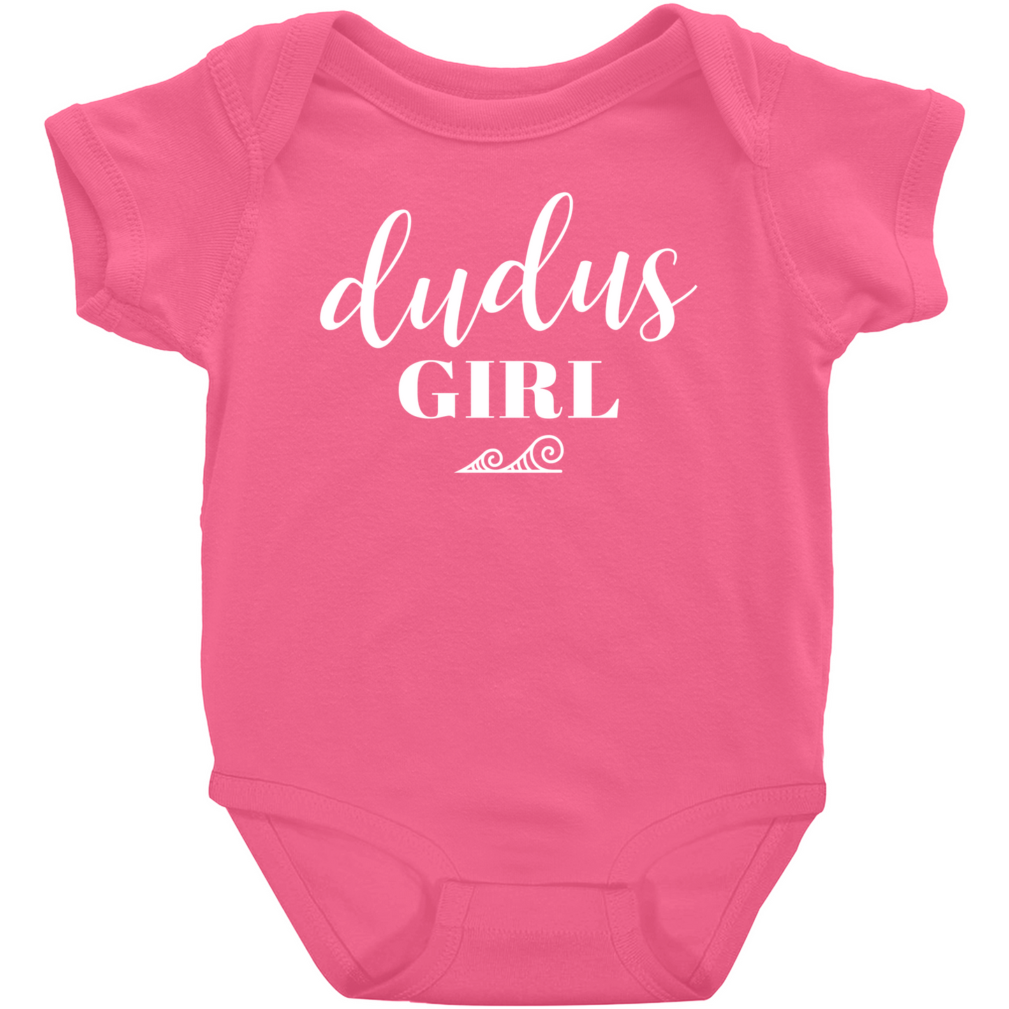 Dudus Girl Chamorro Guam CNMI Baby One Piece Bodysuit