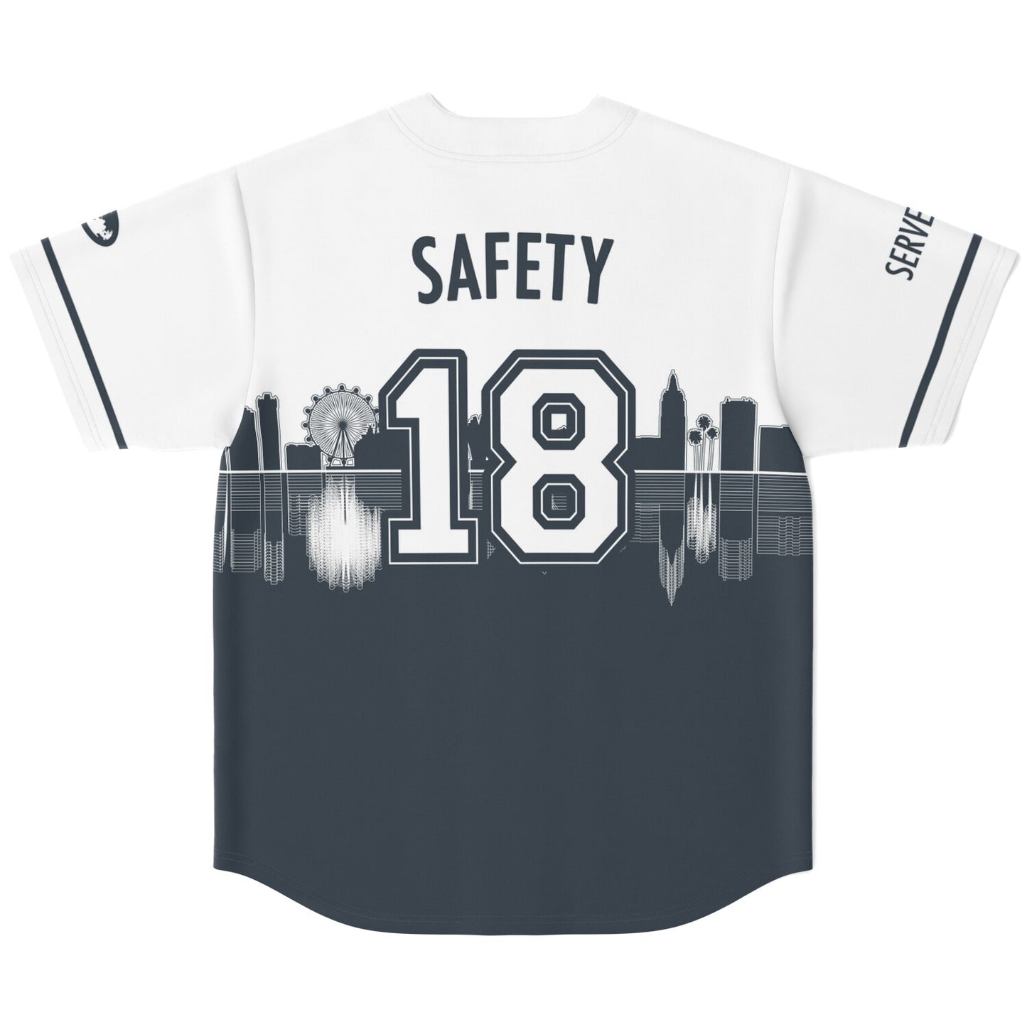 Every Nation Las Vegas Safety Baseball Jersey