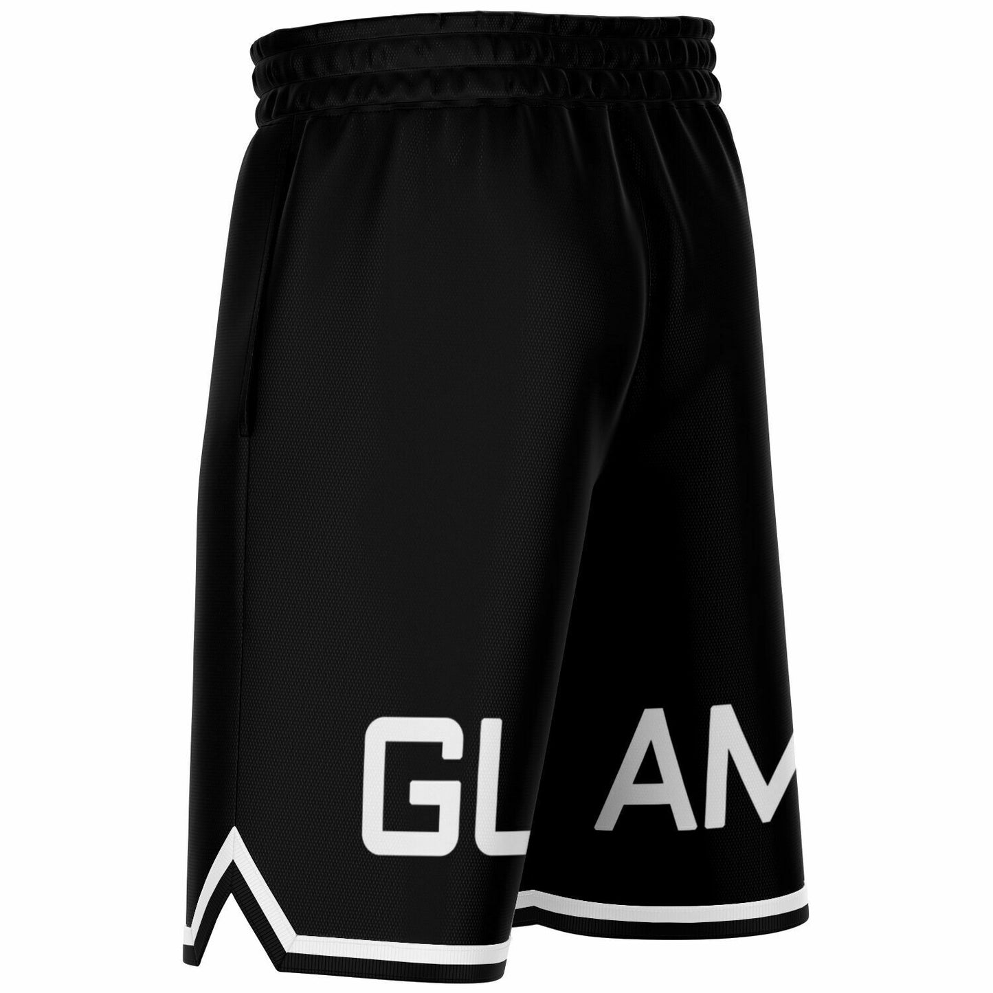 Guam Seal Black Basketball Shorts