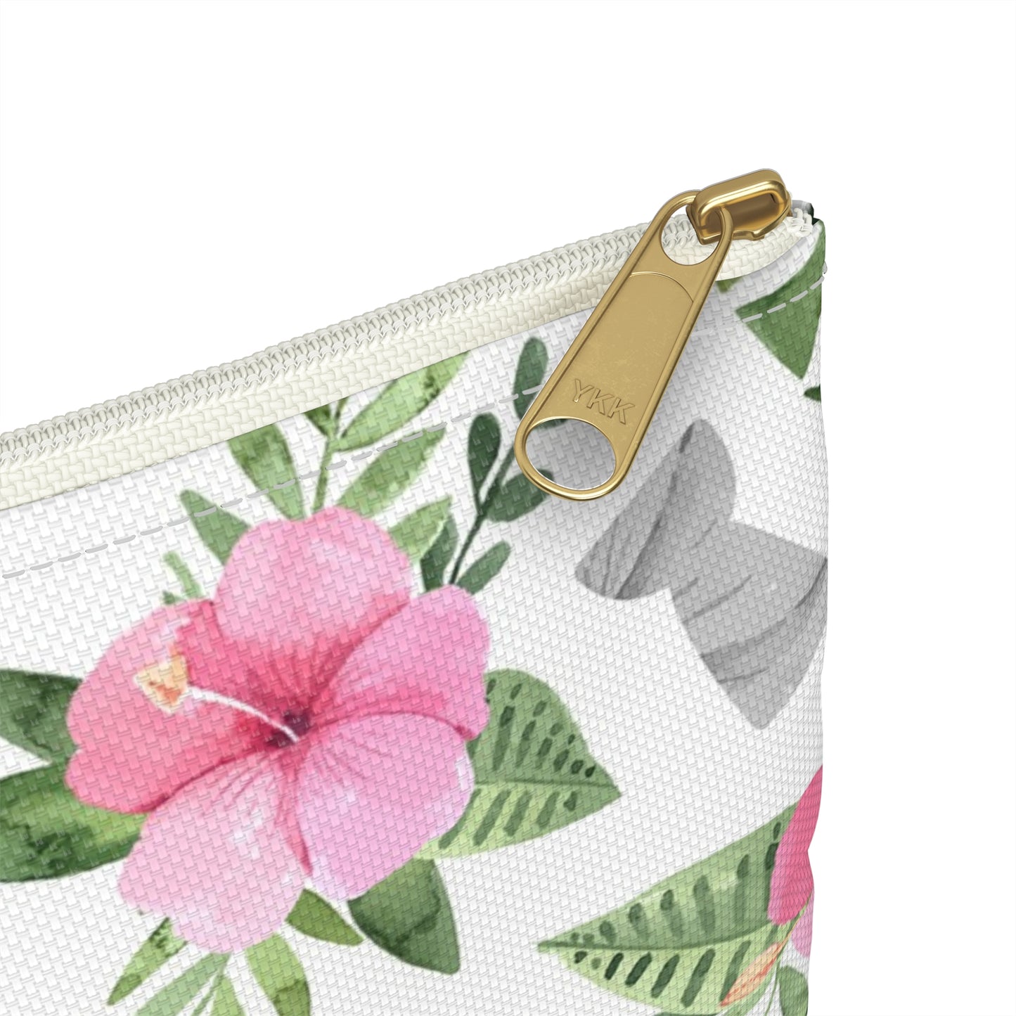 Latte Stone Pink Hibiscus Guam CNMI Accessories Carry All Pouch