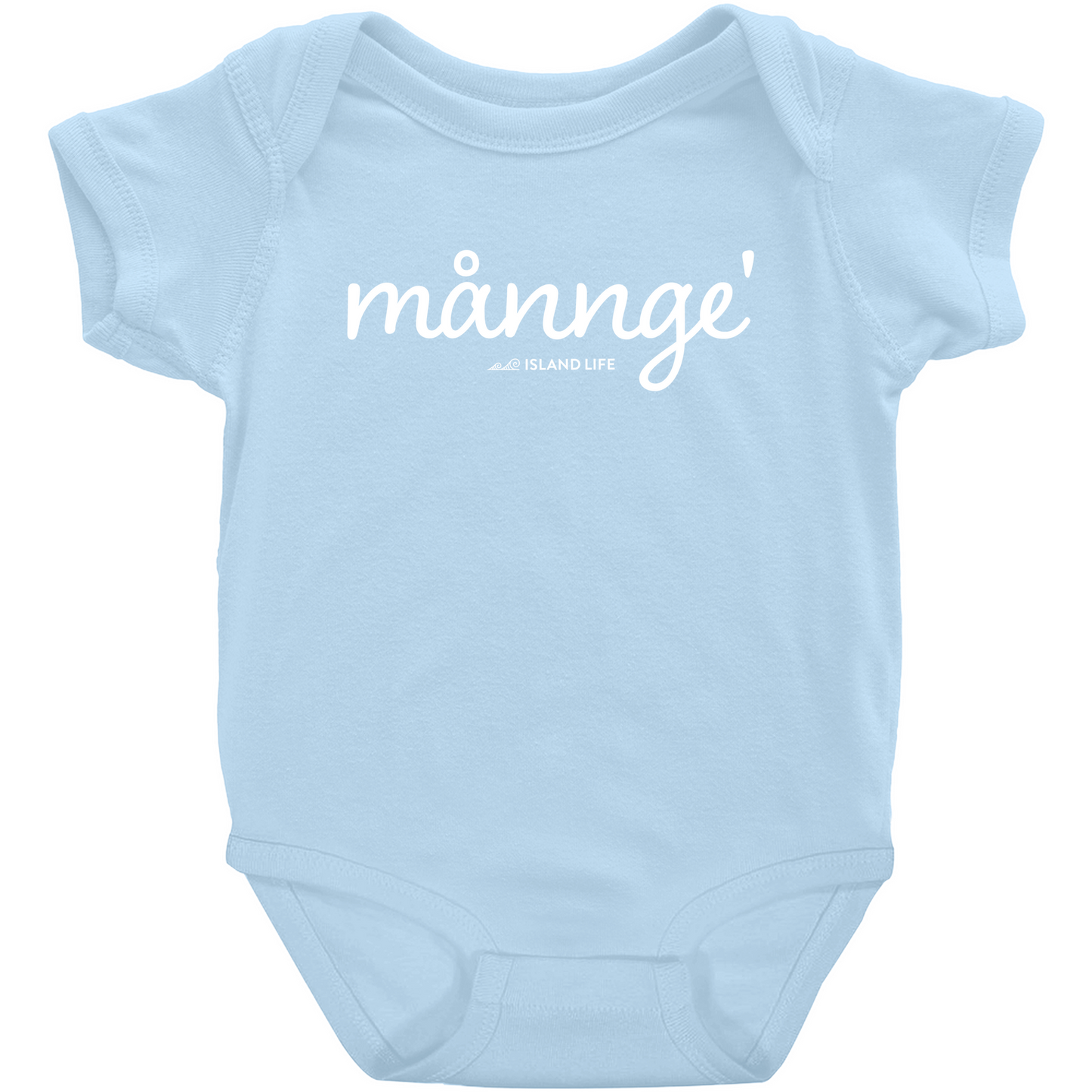Månnge' Chamorro Guam CNMI Baby One Piece Bodysuit