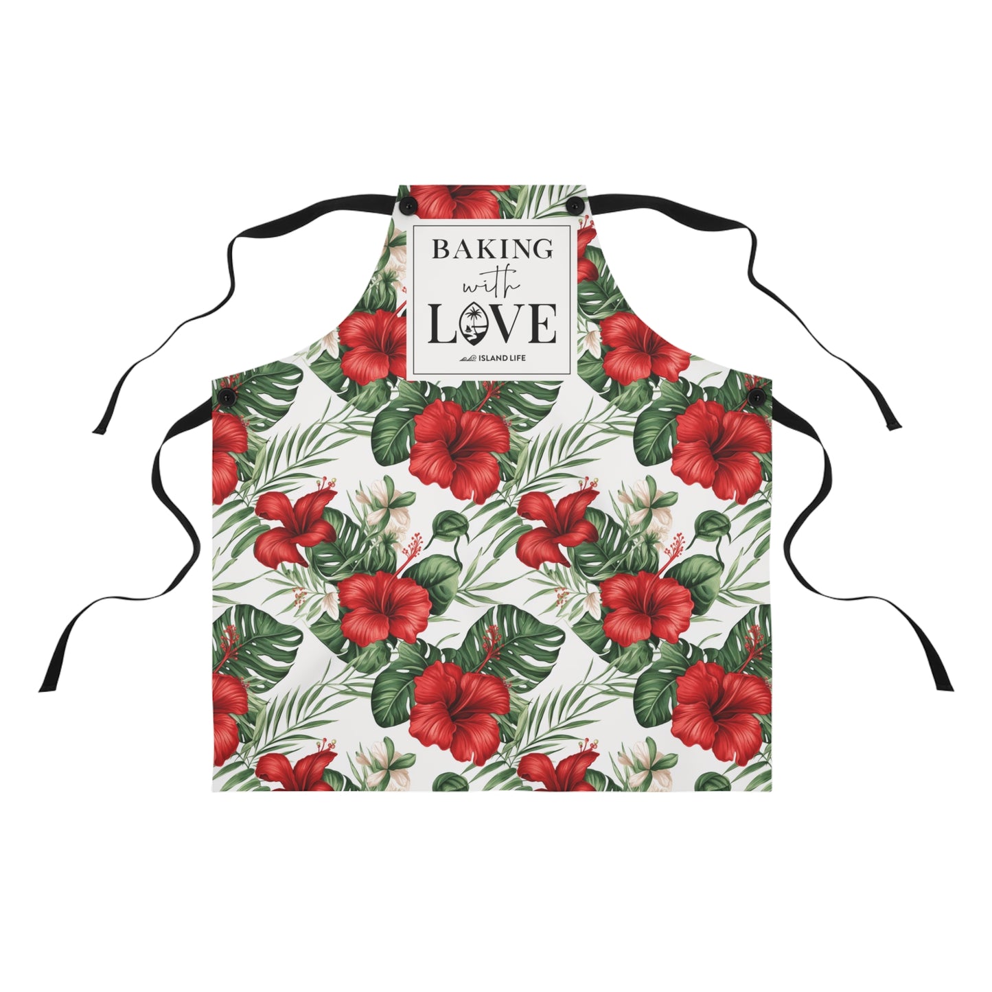 Baking with Love Guam Apron
