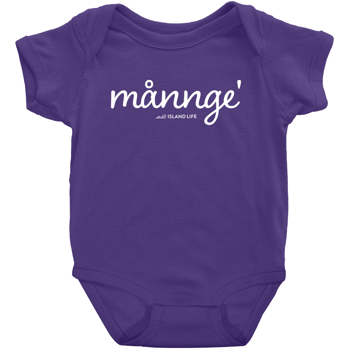Månnge' Chamorro Guam CNMI Baby One Piece Bodysuit