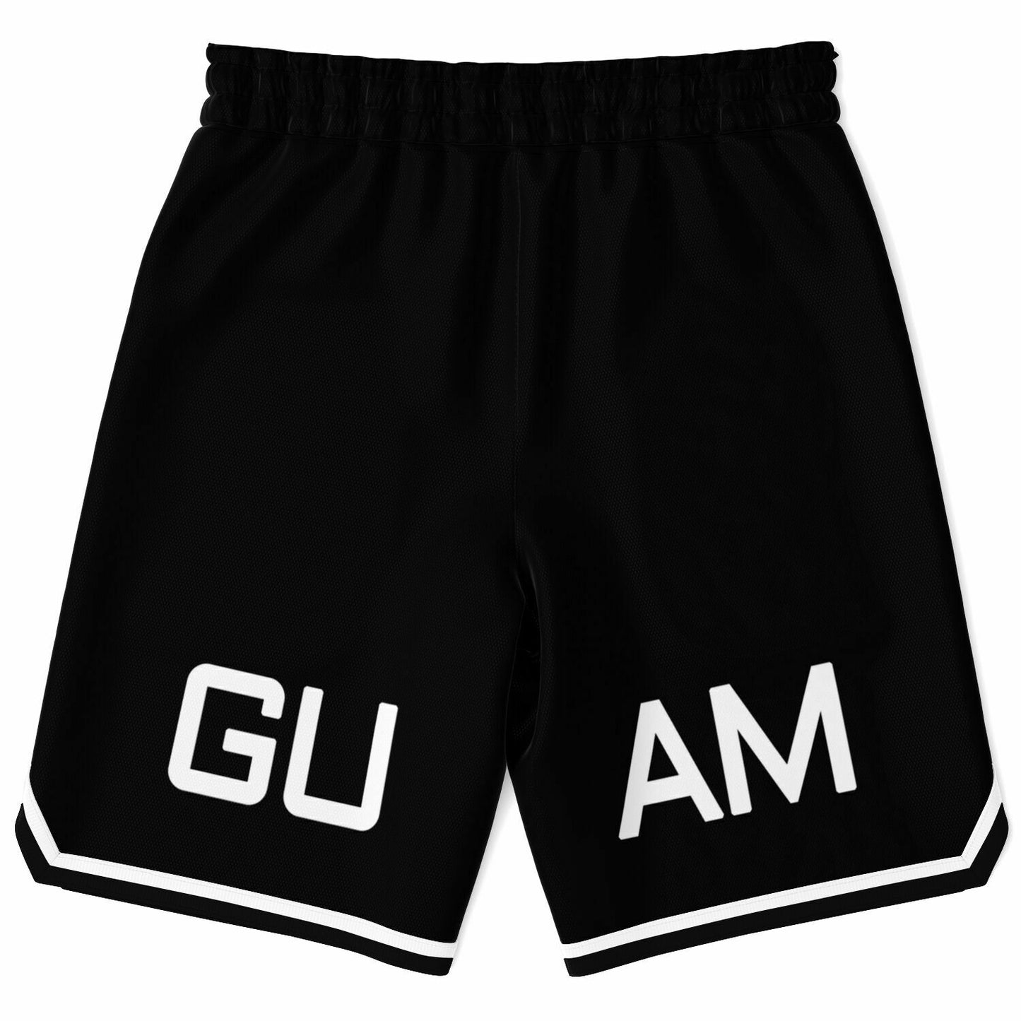 Guam Seal Black Basketball Shorts
