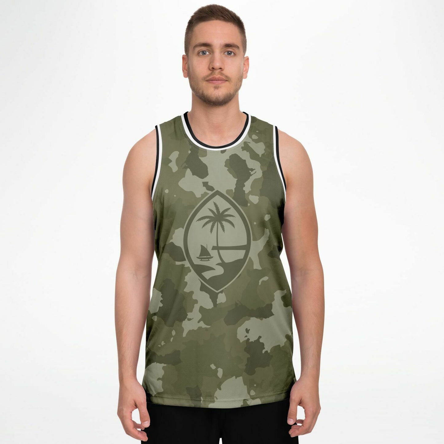 Guam Camo Basketball Jersey
