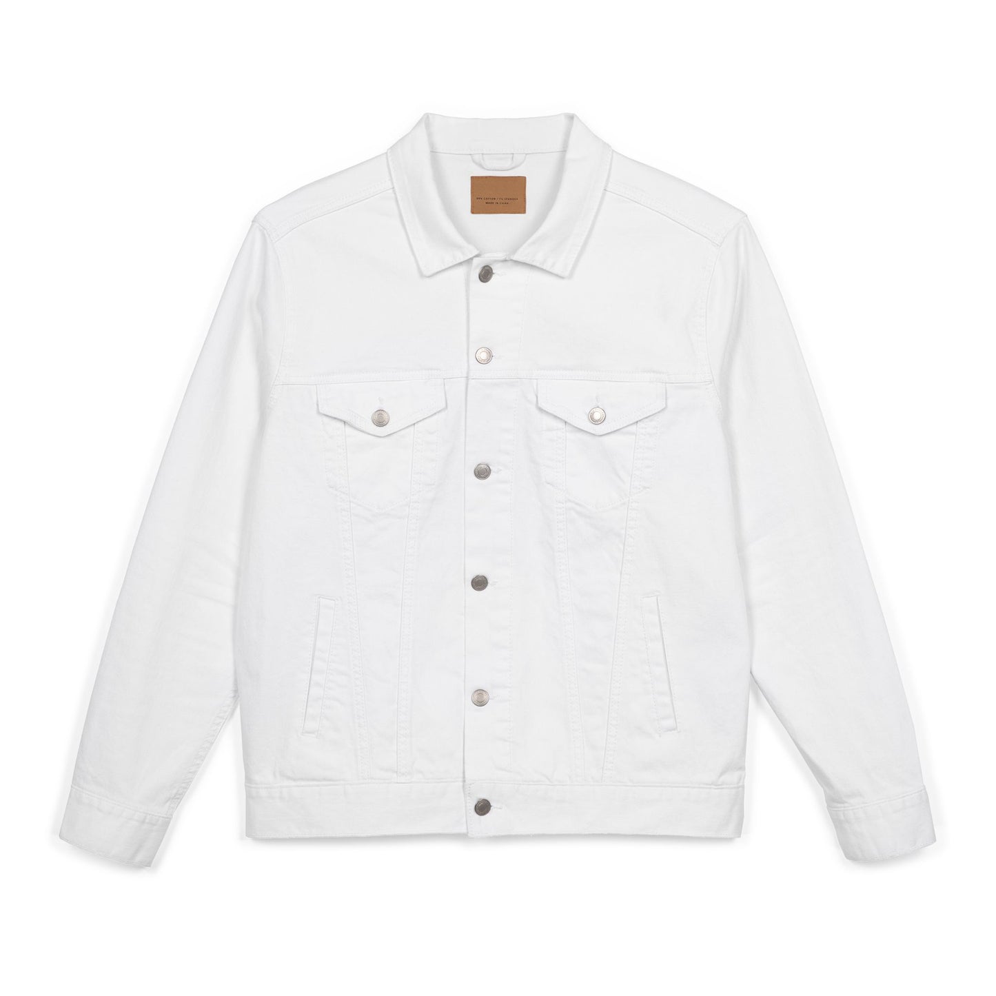 Heart Guam Embroidered Unisex Denim Jacket