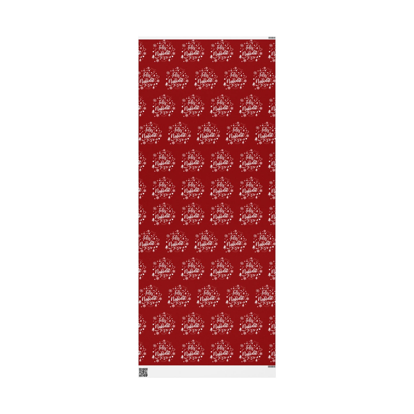 Felis Nabidat Red Guam CNMI Chamorro Gift Wrap Wrapping Paper