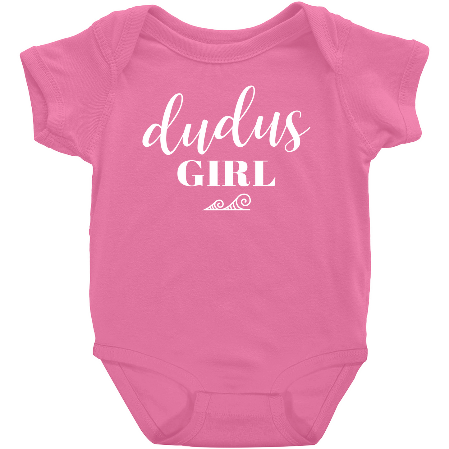 Dudus Girl Chamorro Guam CNMI Baby One Piece Bodysuit