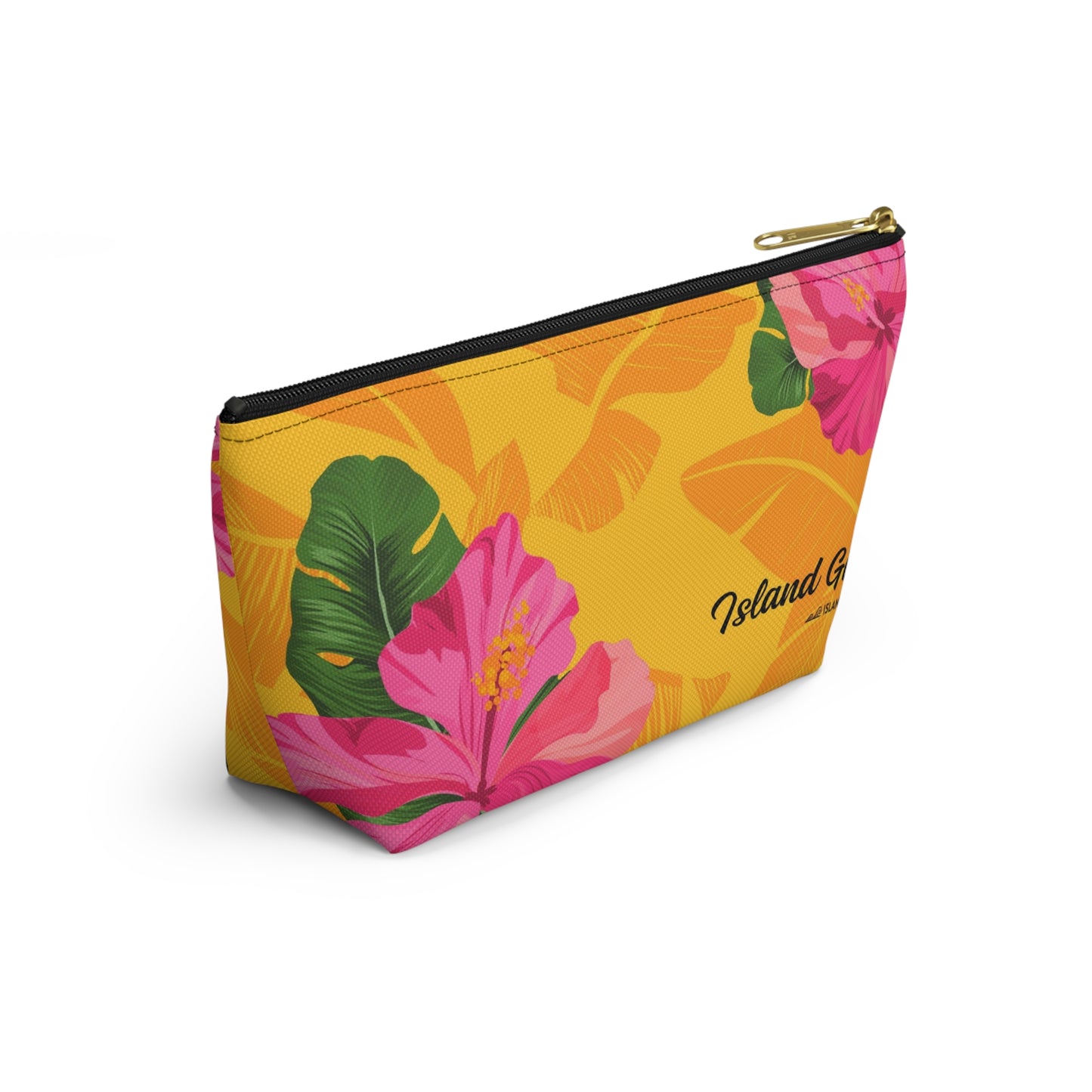 Island Girl Gold Accessory Pouch