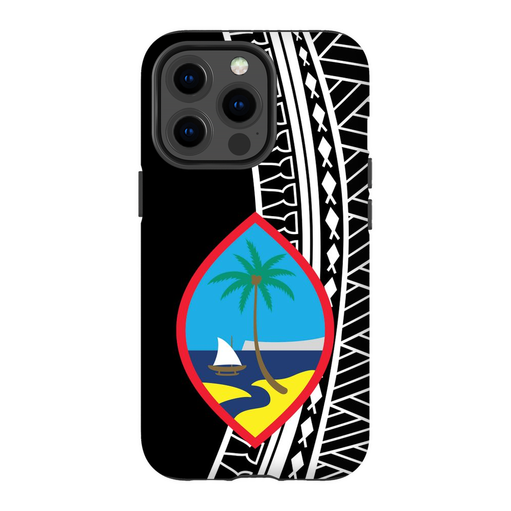 Guam Seal Tribal Glossy Tough Phone Case