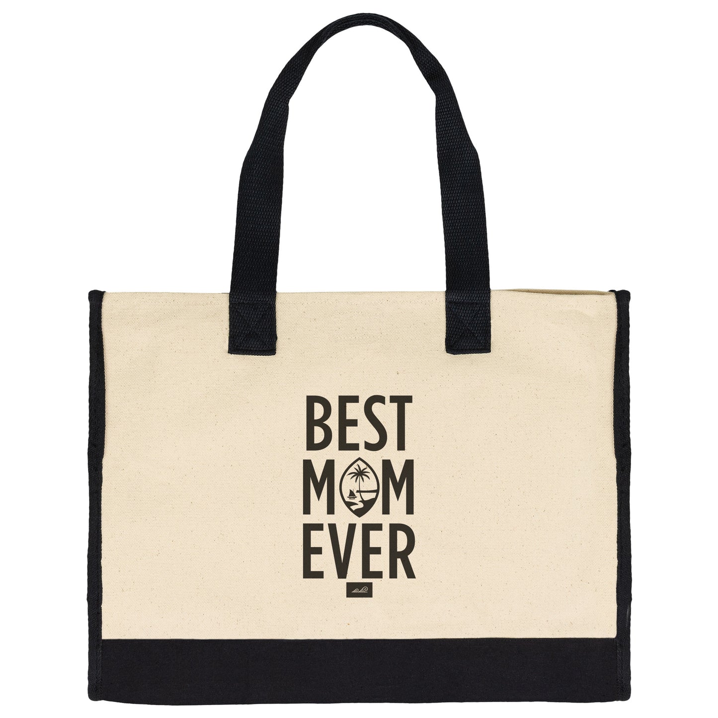 Best Mom Ever Guam Premium Cotton Tote
