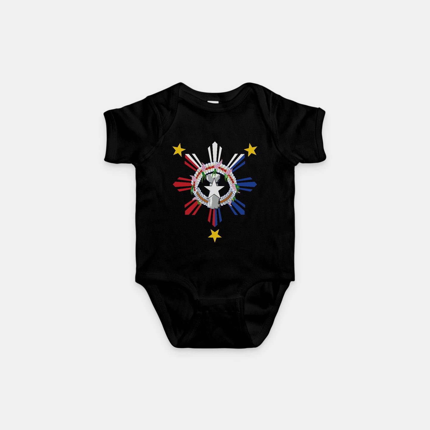 CNMI Philippnies Seal One Piece Baby Bodysuit