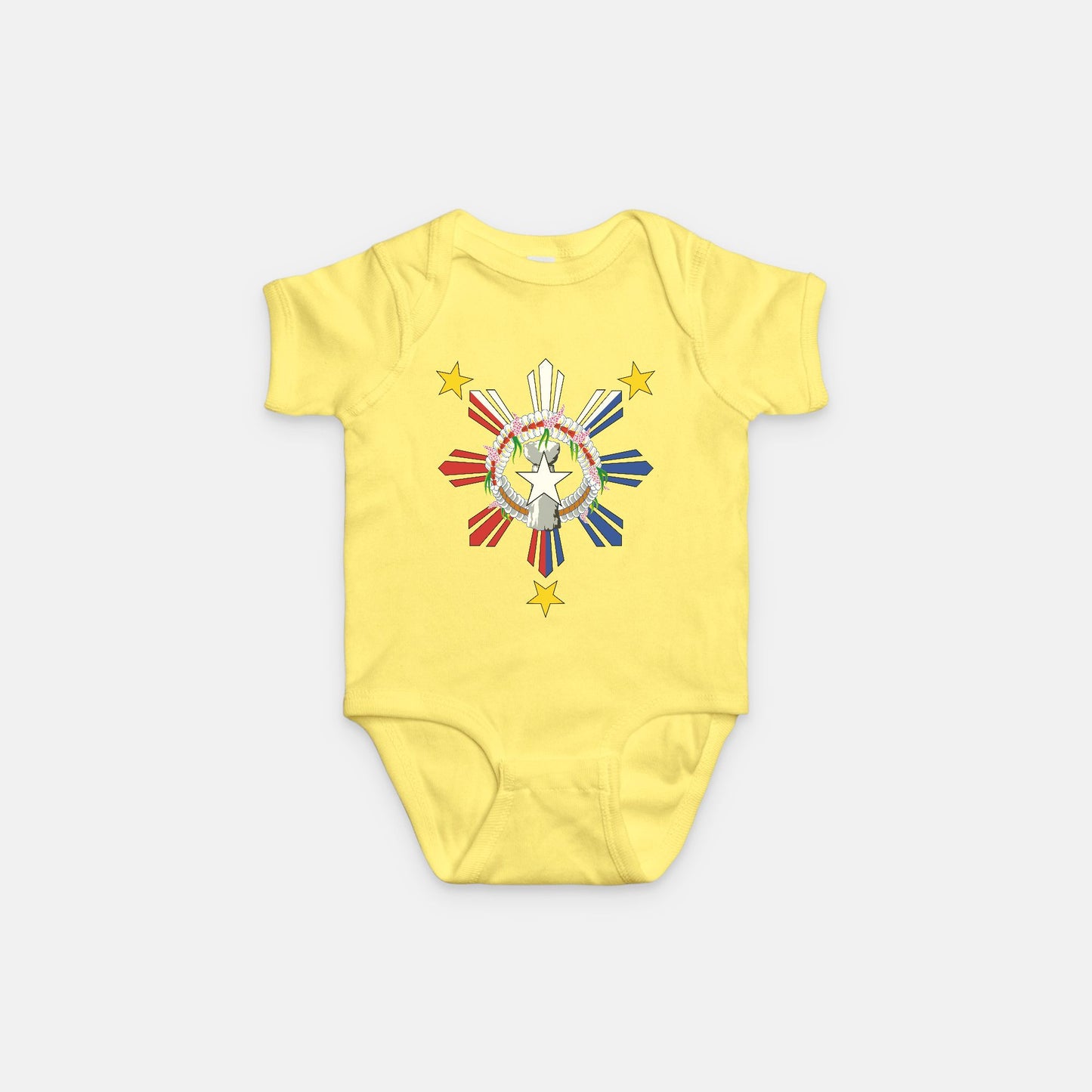 CNMI Philippnies Seal One Piece Baby Bodysuit