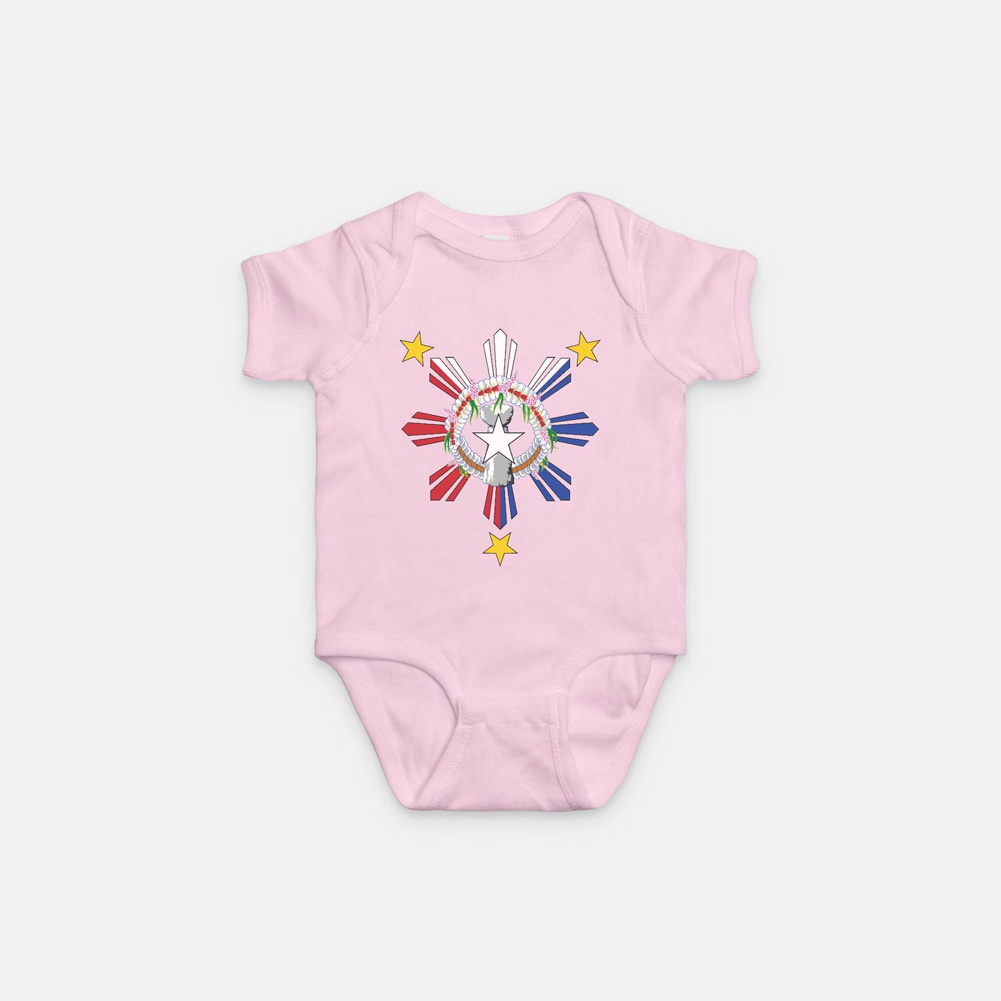 CNMI Philippnies Seal One Piece Baby Bodysuit