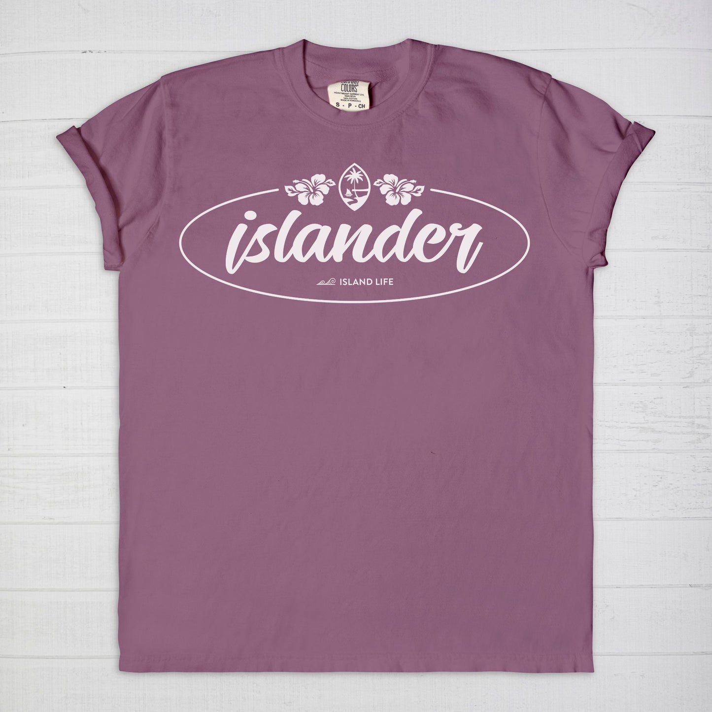 Islander Guam White Unisex T-Shirt