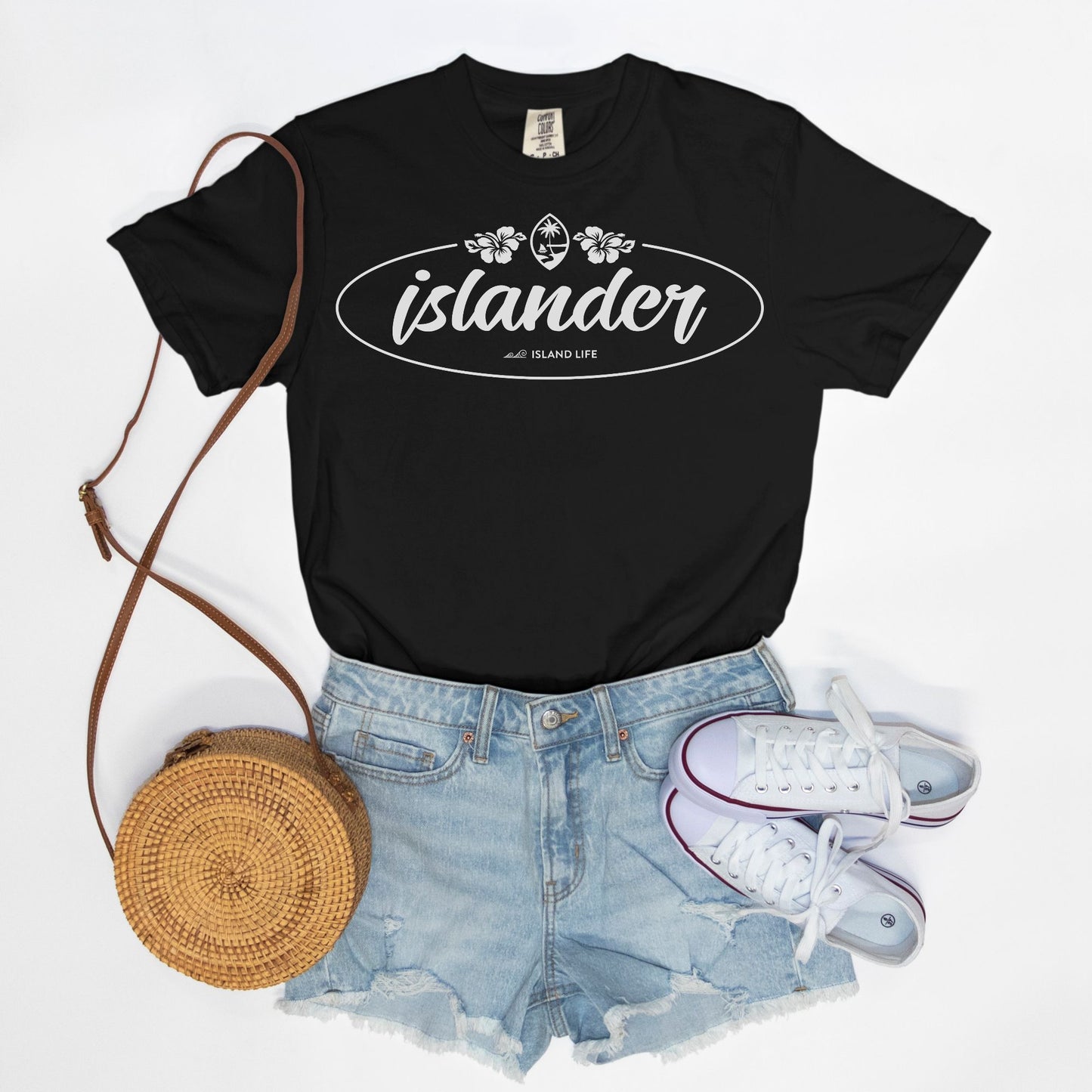 Islander Guam White Unisex T-Shirt