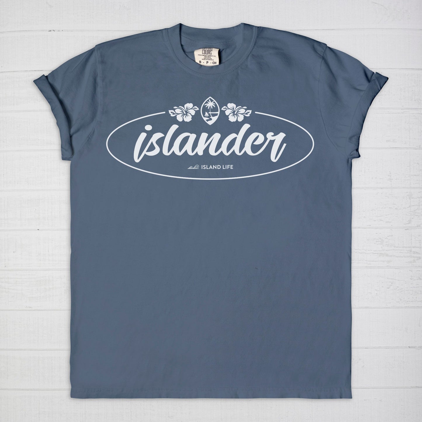 Islander Guam White Unisex T-Shirt
