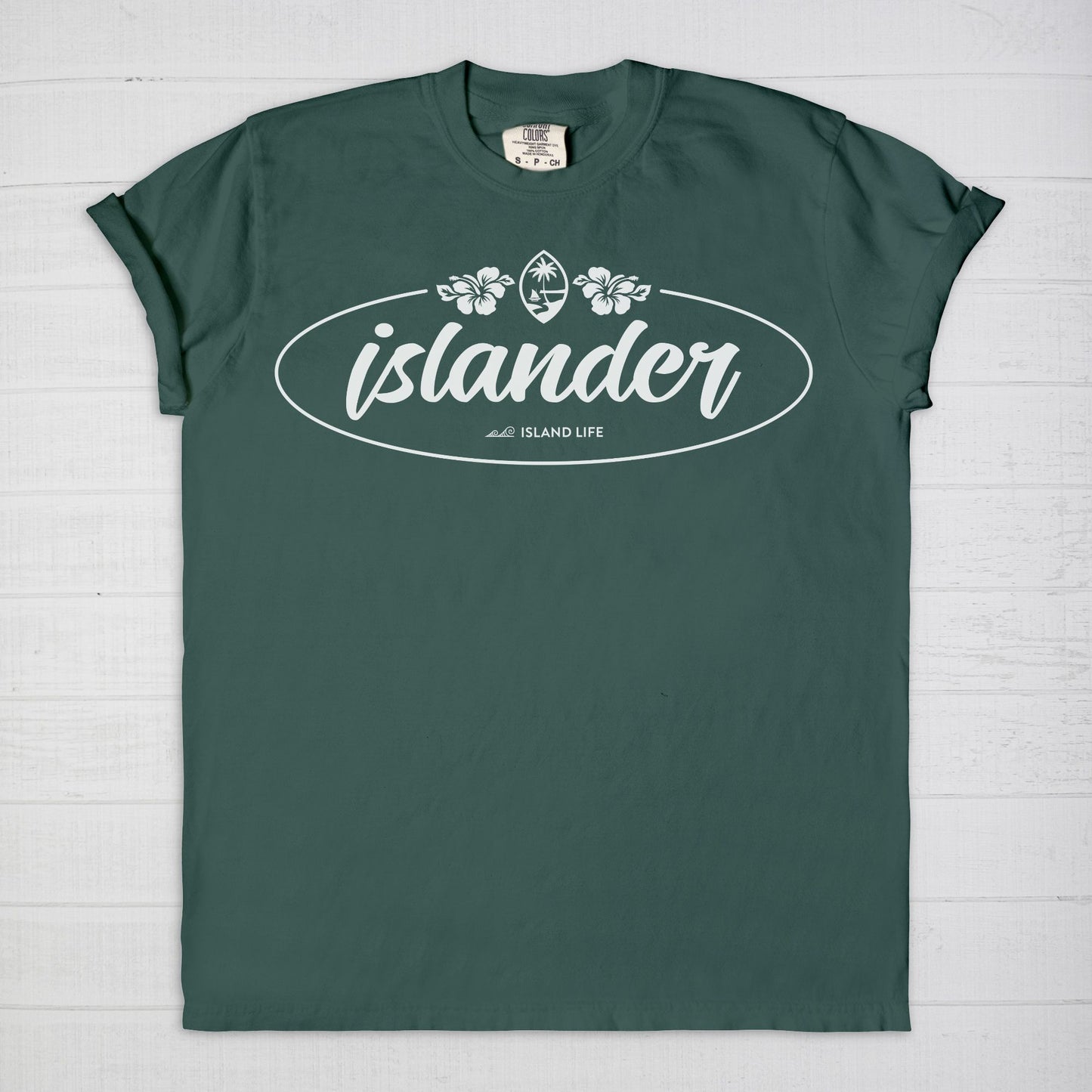 Islander Guam White Unisex T-Shirt