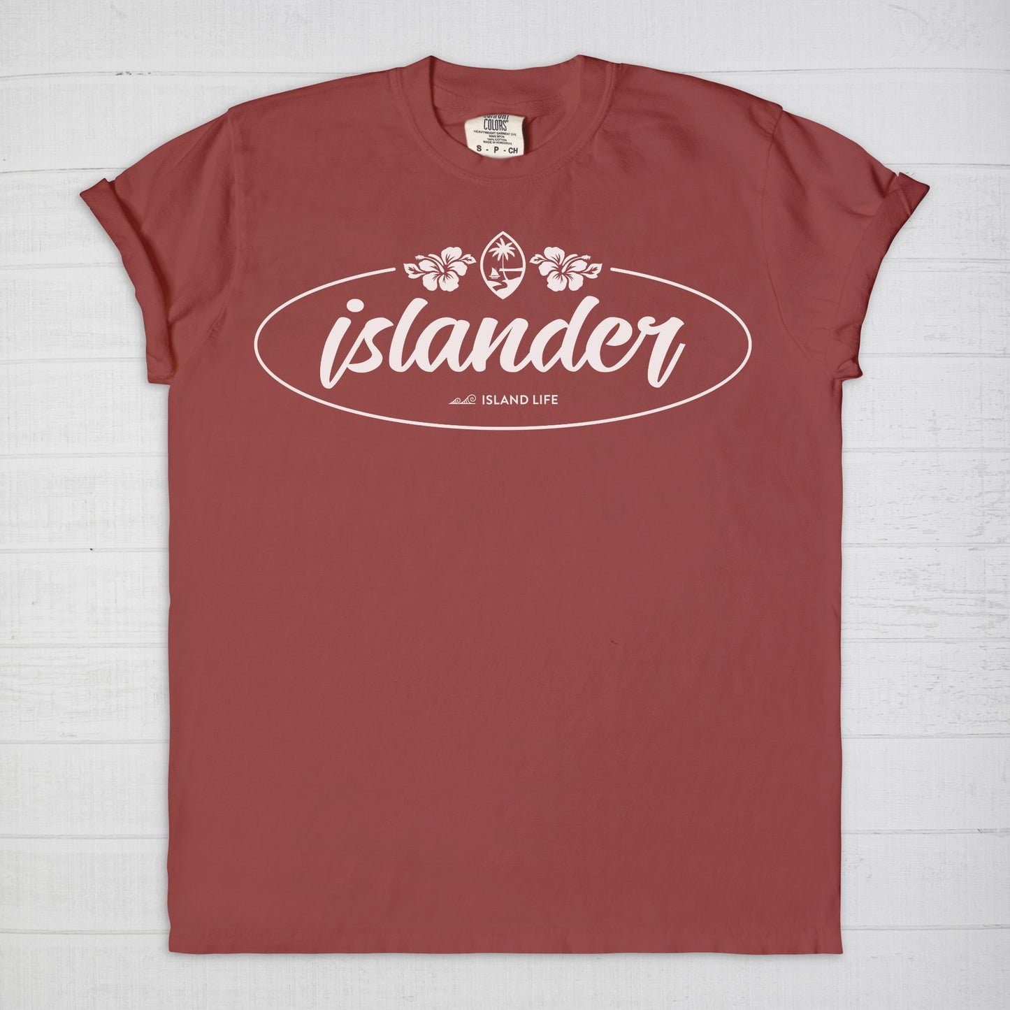 Islander Guam White Unisex T-Shirt