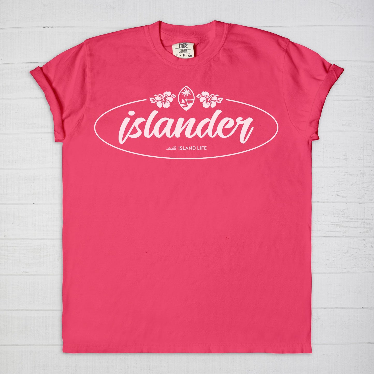 Islander Guam White Unisex T-Shirt
