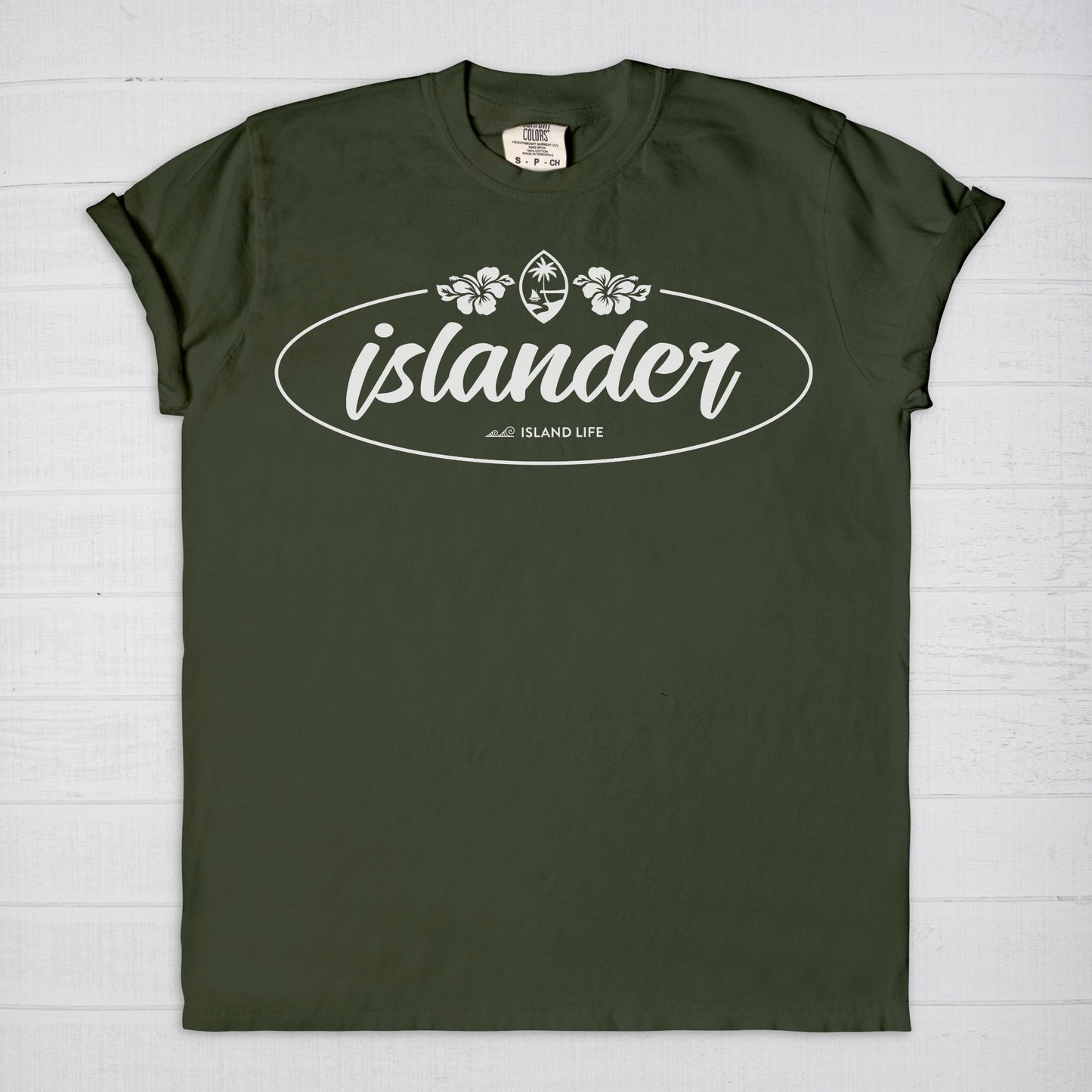 Islander Guam White Unisex T-Shirt