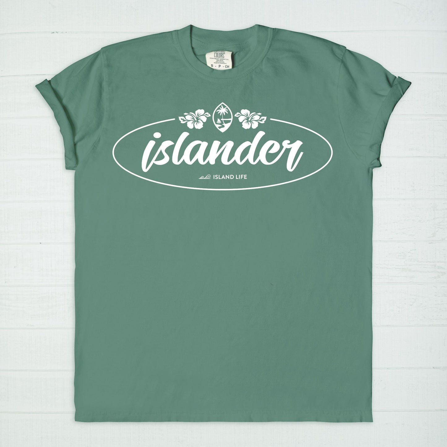 Islander Guam White Unisex T-Shirt