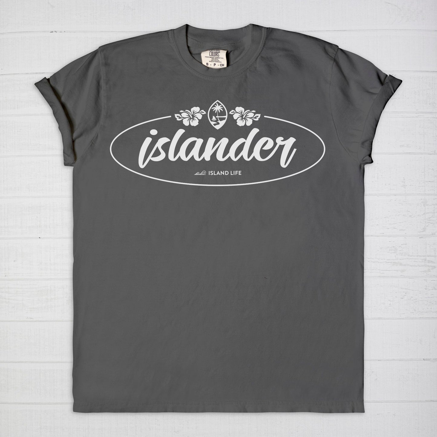 Islander Guam White Unisex T-Shirt