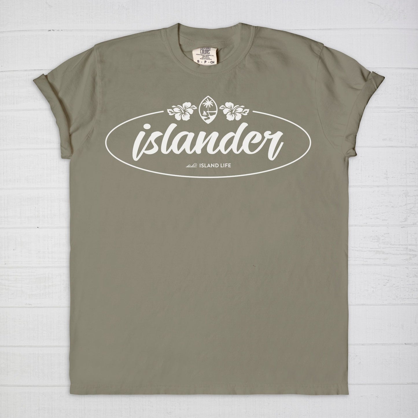 Islander Guam White Unisex T-Shirt