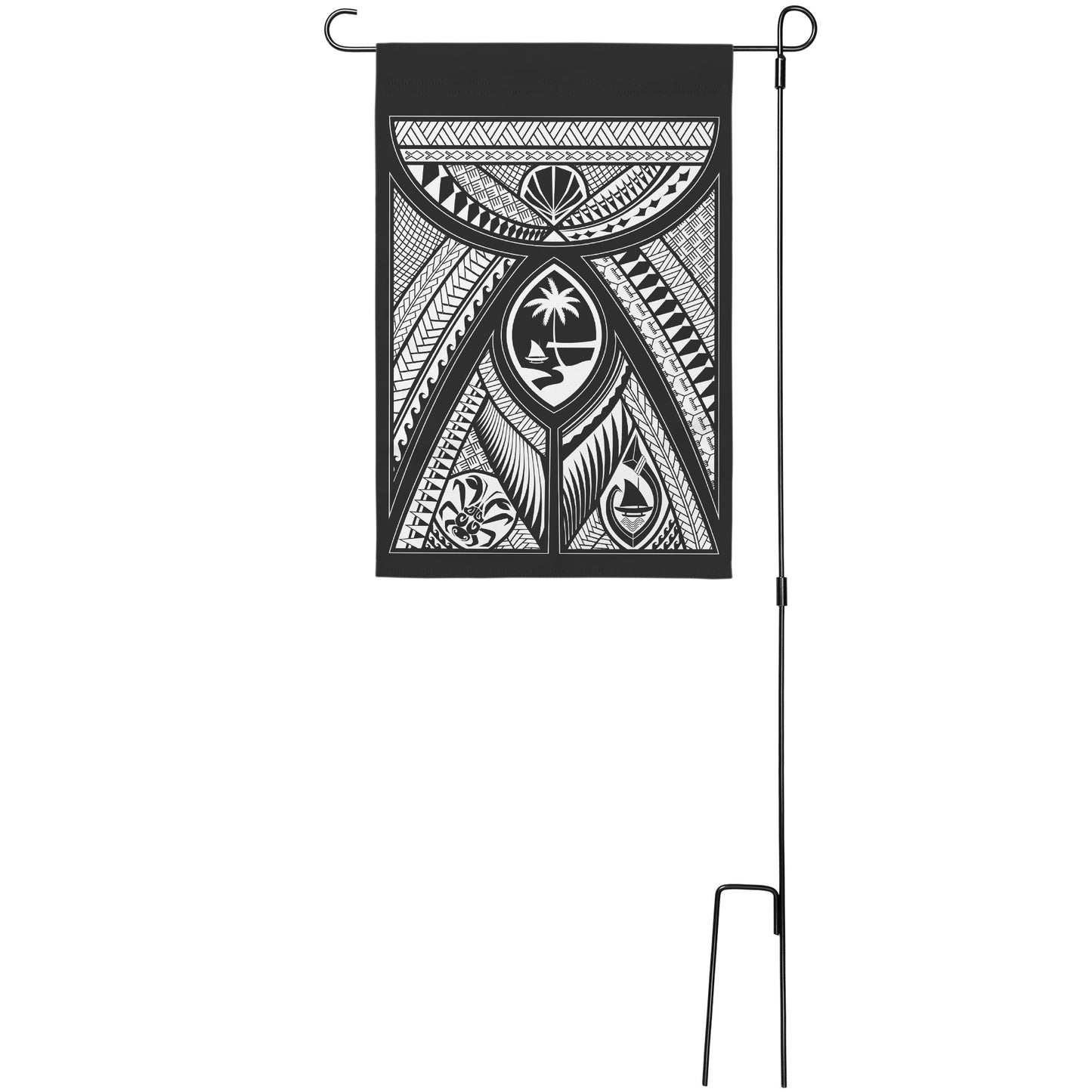 Guahan Tribal Guam Double-Sided Garden Flag