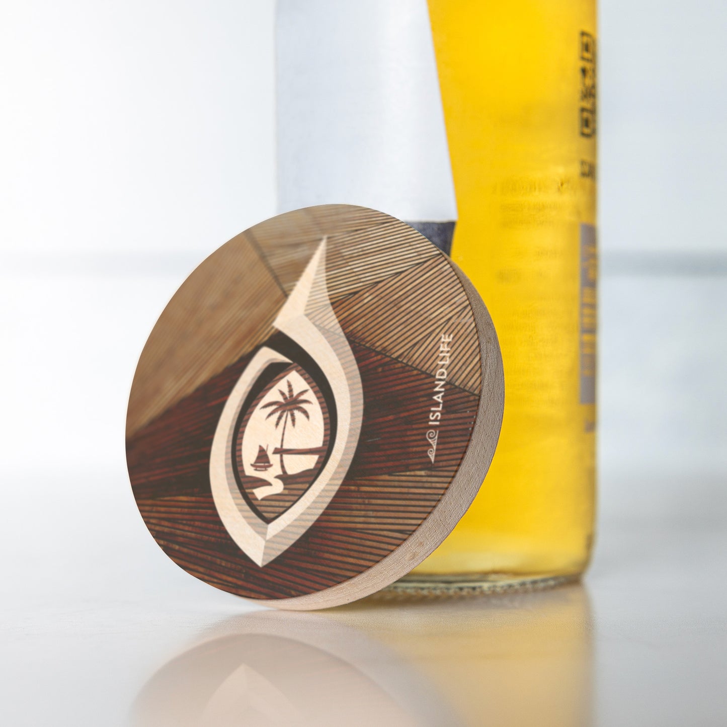 Guam Hook Wooden Magentic Bottle Opener