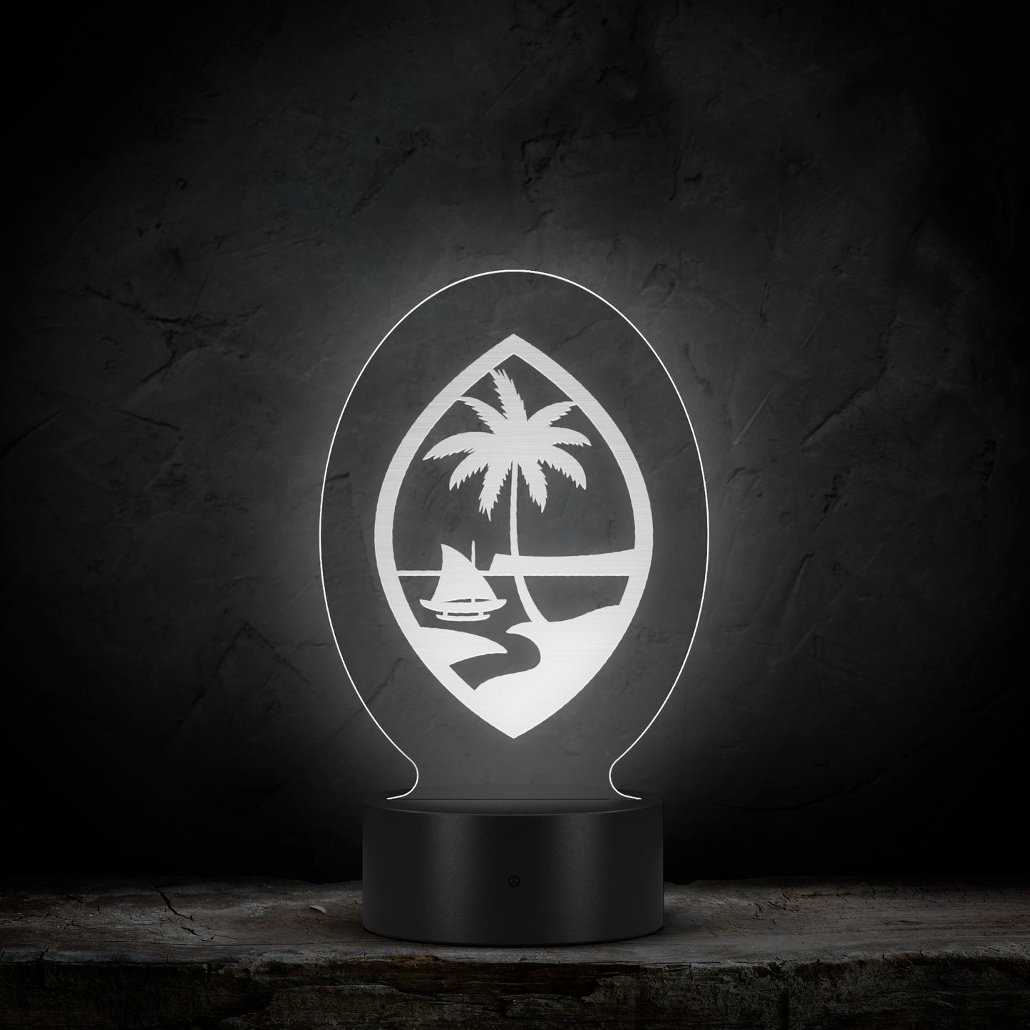 Guam Seal LED Sign