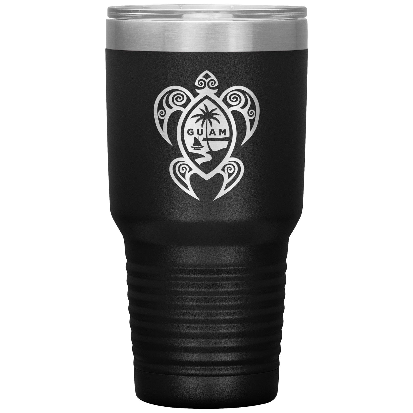 Guam Tribal Sea Turtle 30oz Tumbler