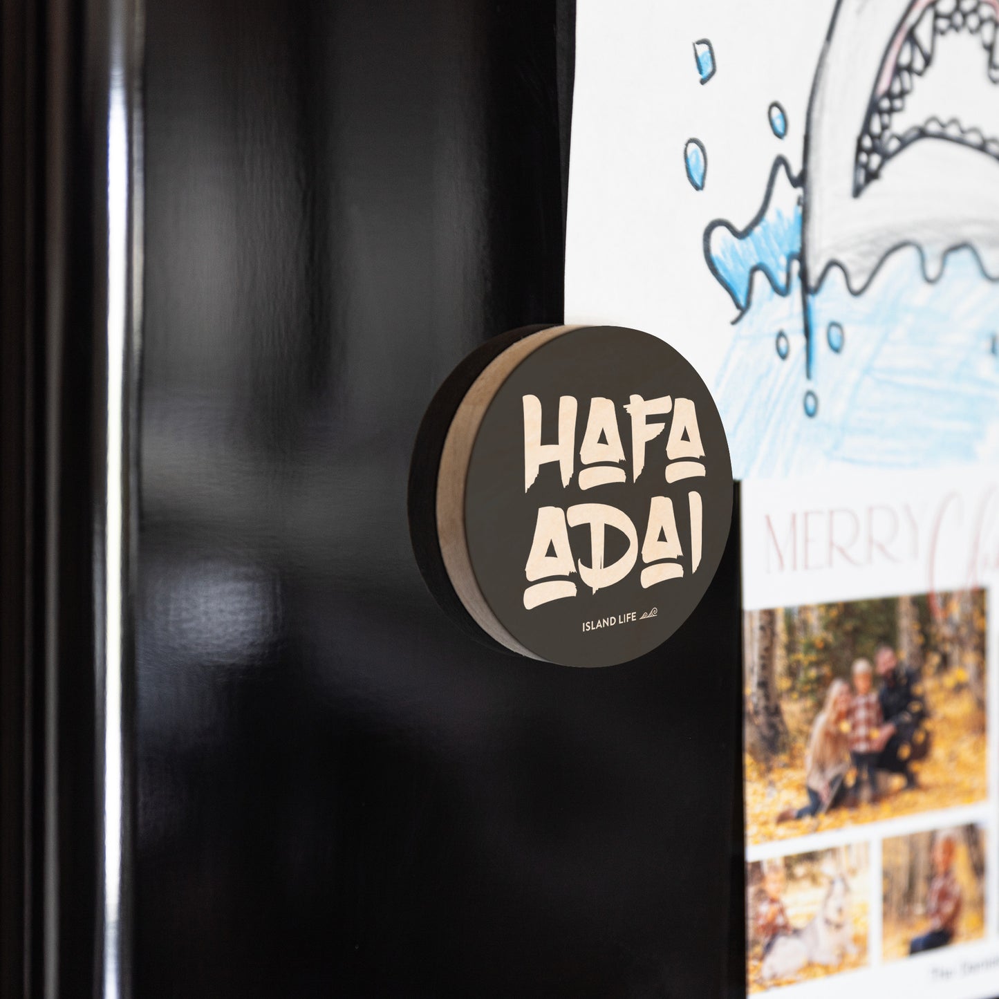 Hafa Adai Guam CNMI Wooden Magentic Bottle Opener