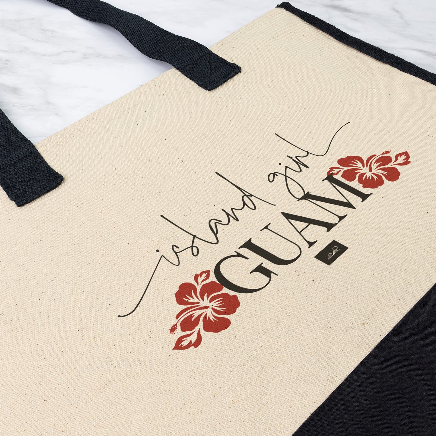 Island Girl Guam Premium Cotton Tote