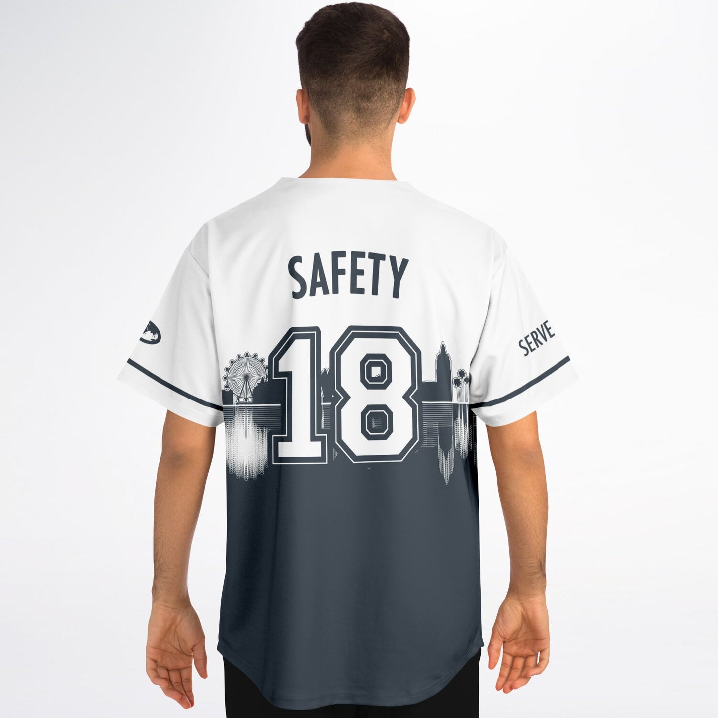 Every Nation Las Vegas Safety Baseball Jersey