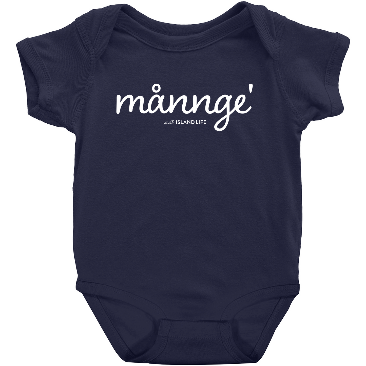 Månnge' Chamorro Guam CNMI Baby One Piece Bodysuit