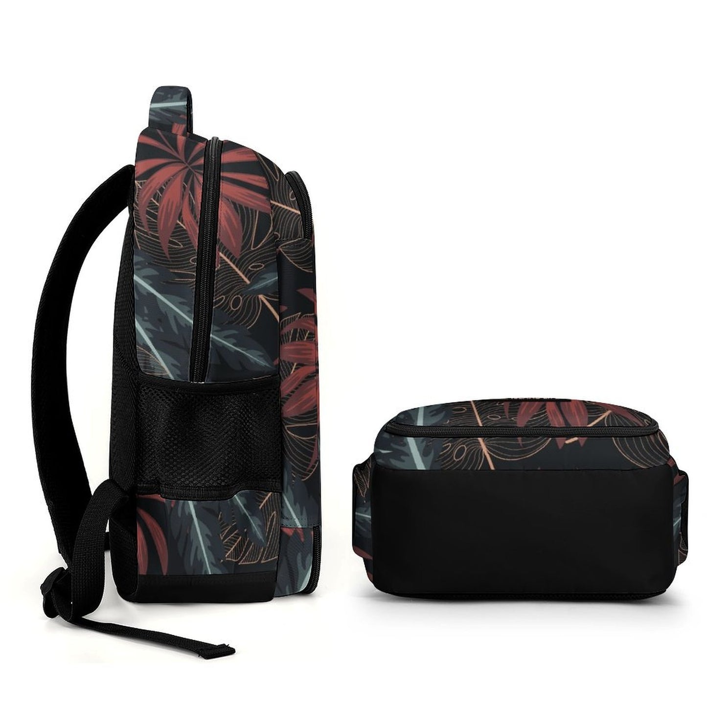 Guam Tropical Dark Organizer Backpack